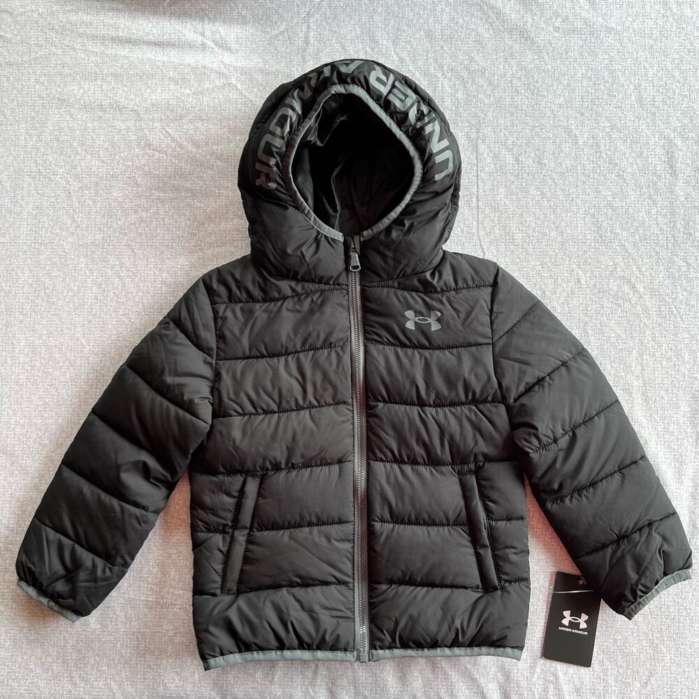 Under Armour Boys Pronto Medium Weight Puffer Jacket Size 4 New w/Tags